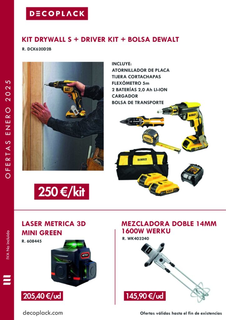 ofertas enero 2025