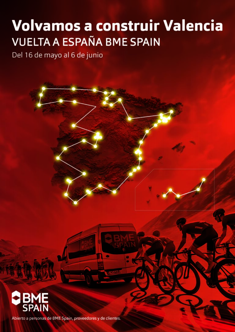 BME Spain organiza la Vuelta a España por la DANA