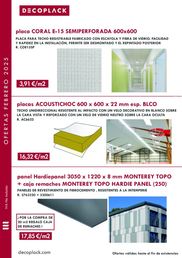 Ofertas febrero 2025