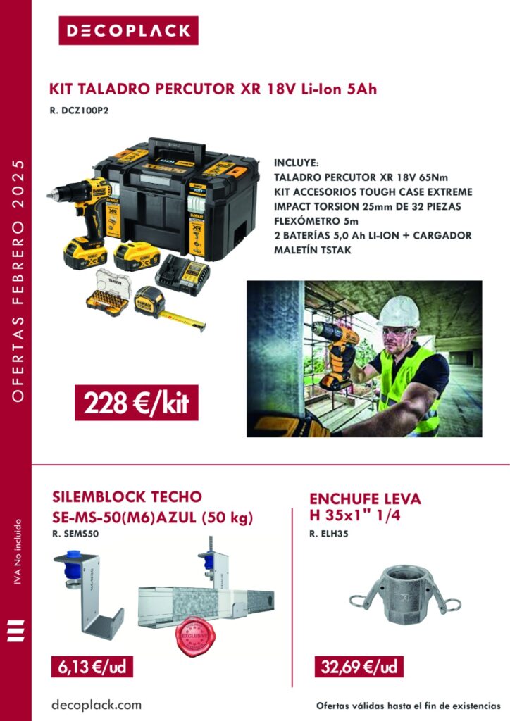 Ofertas febrero 2025