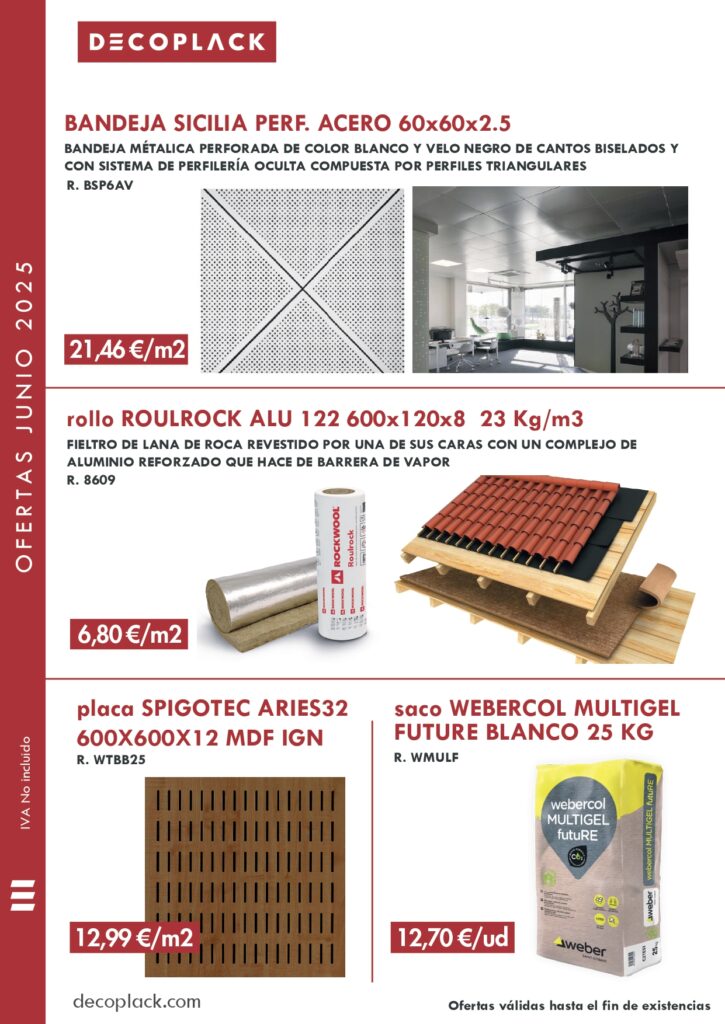 Ofertas de junio 2025