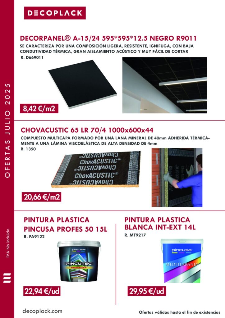 Ofertas de julio 2025