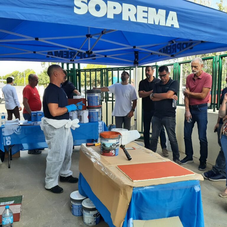 Jornada cementos cola PRO ONE e impermeabilización SOP