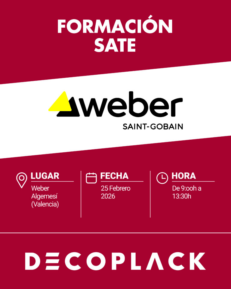 Formación práctica SATE con Weber en Algemesí (Valencia)