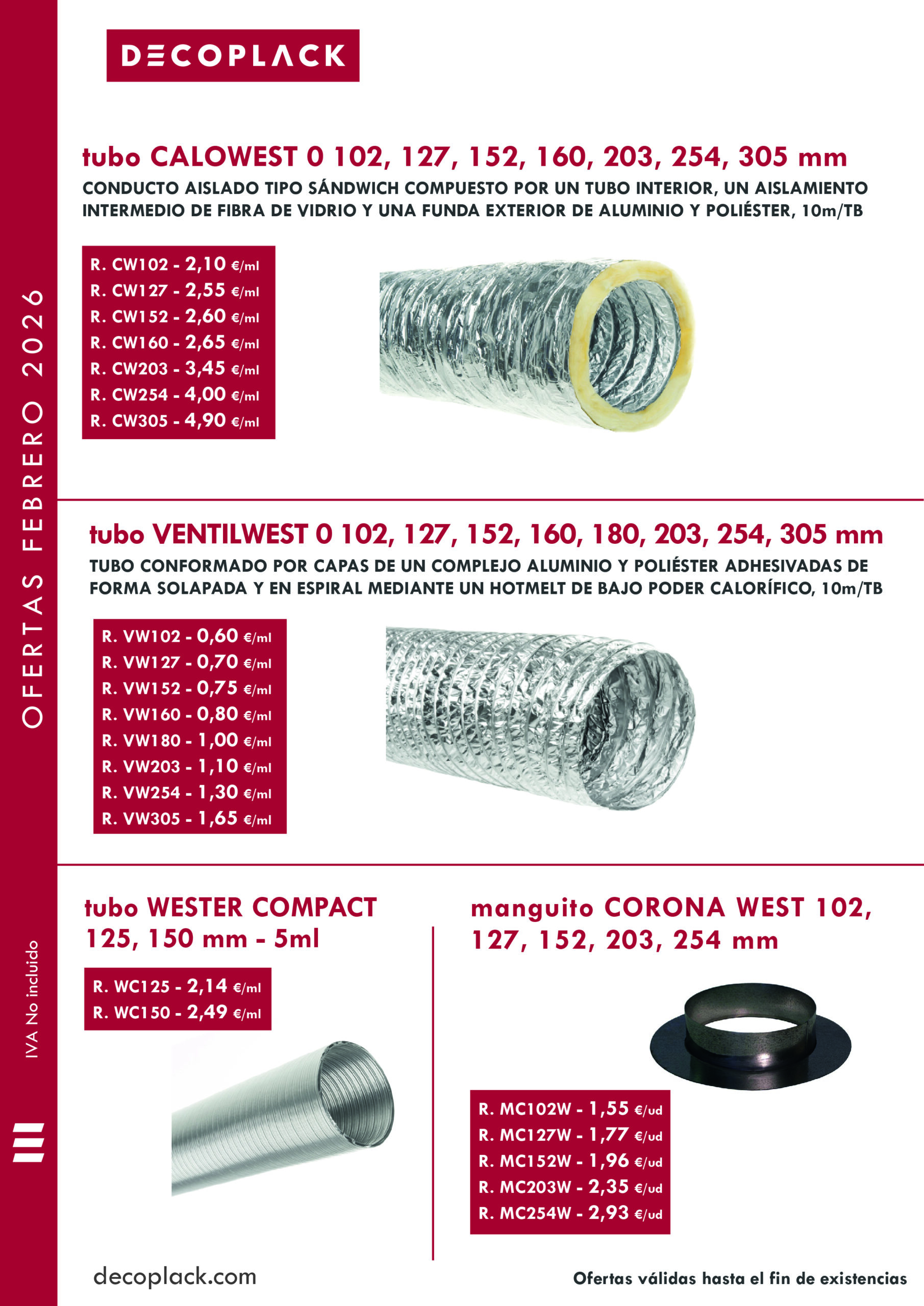 Ofertas Decoplack Febrero 2026