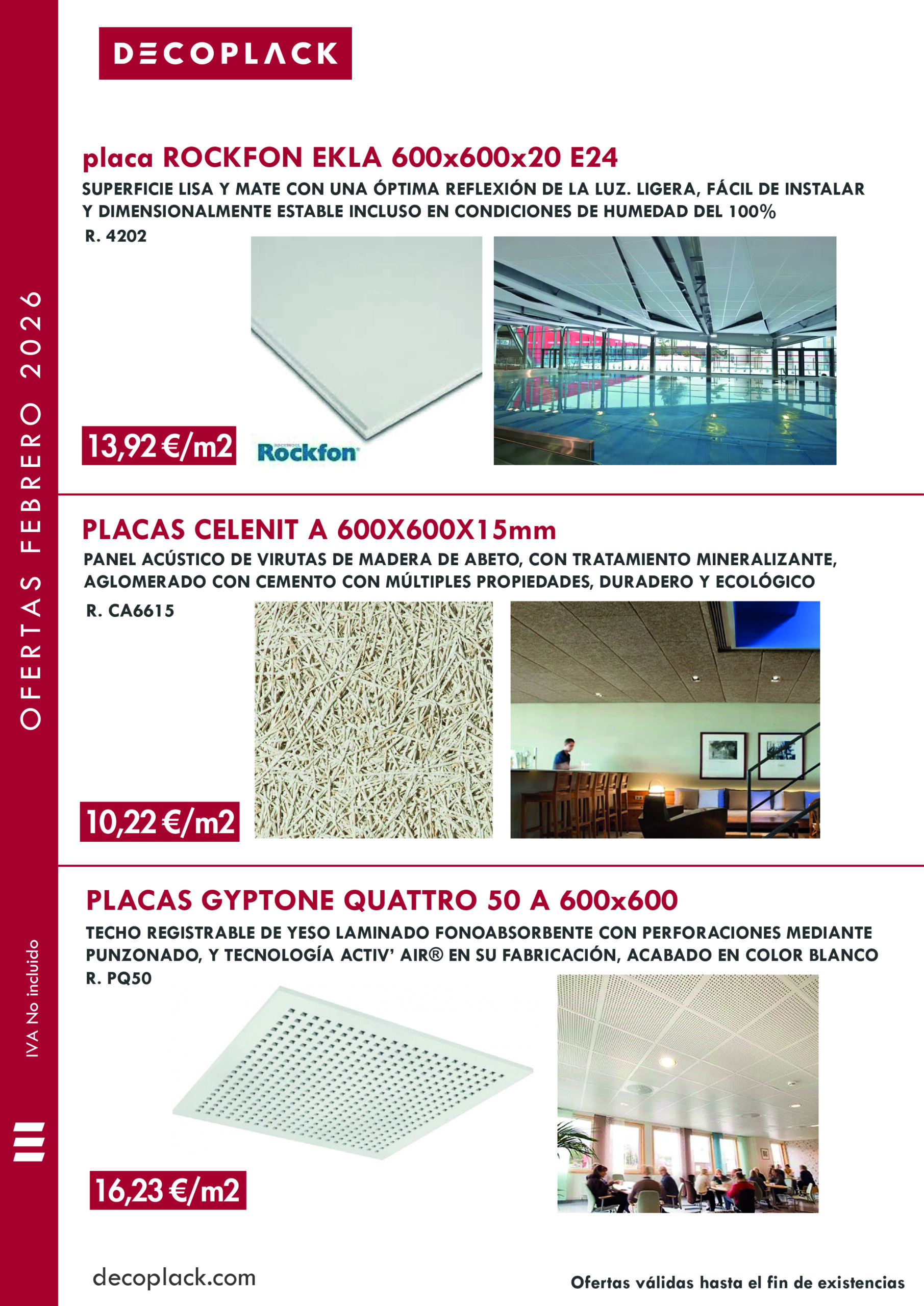 Ofertas Decoplack Febrero 2026