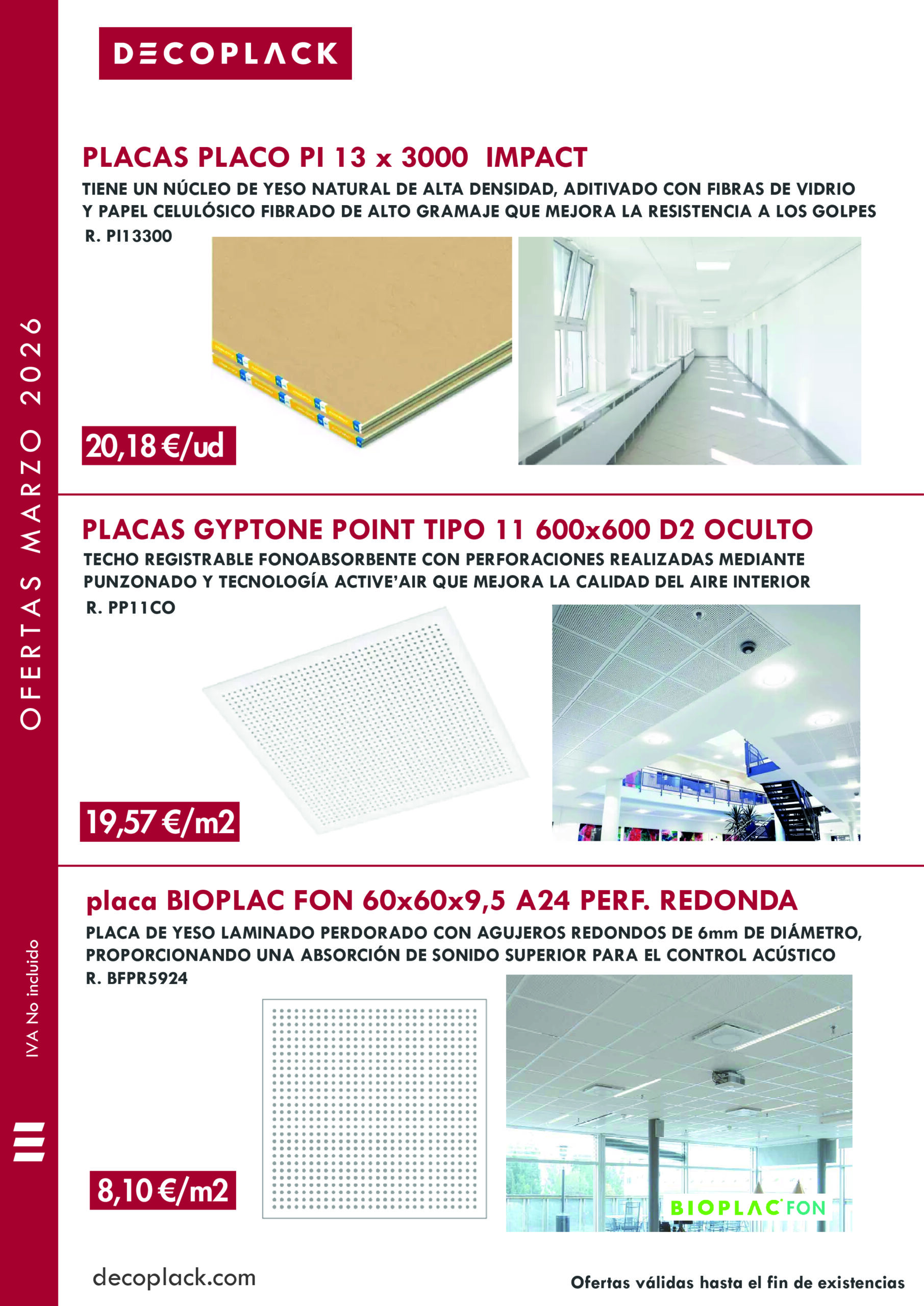 Ofertas marzo 2026