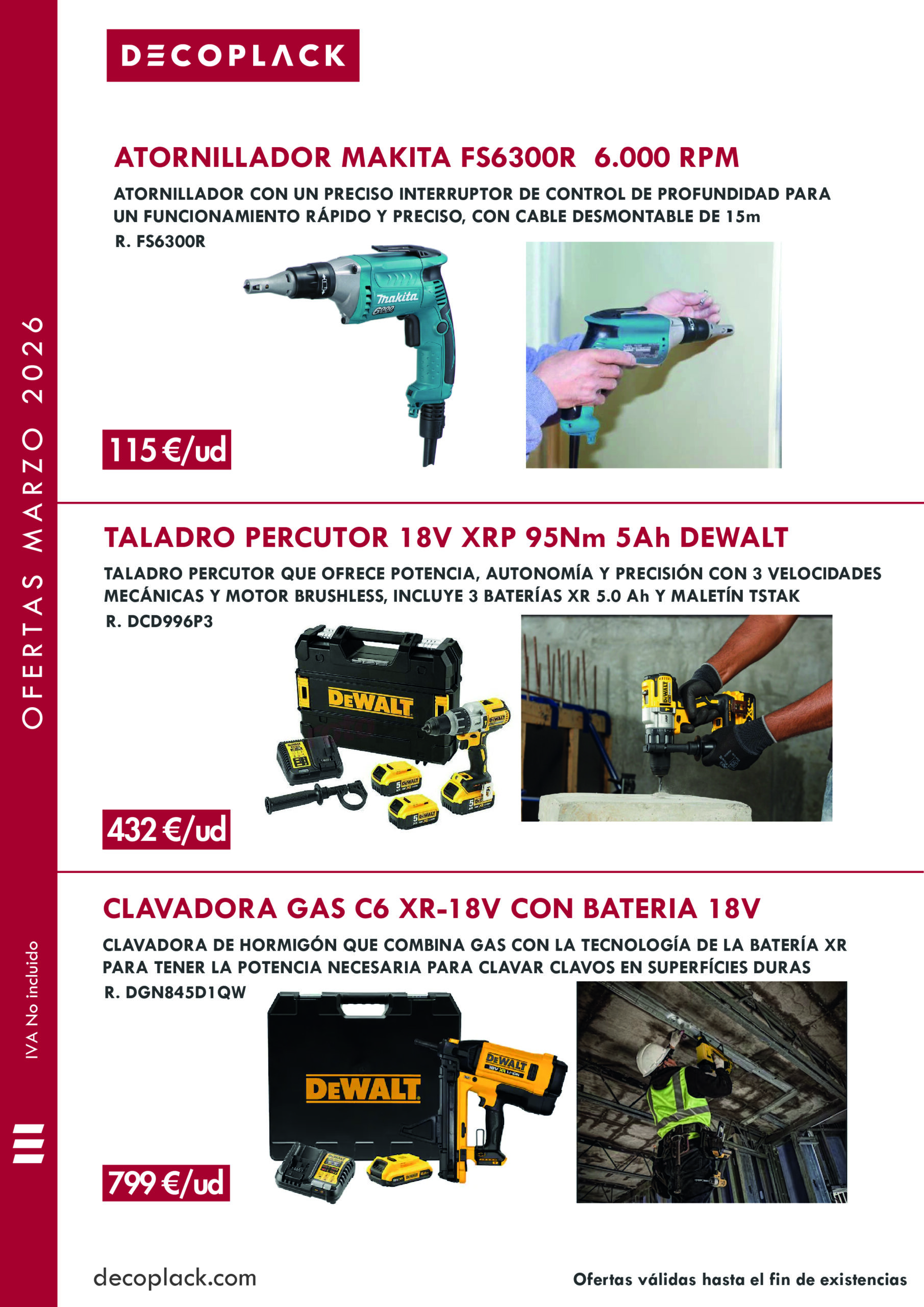 Ofertas marzo 2026